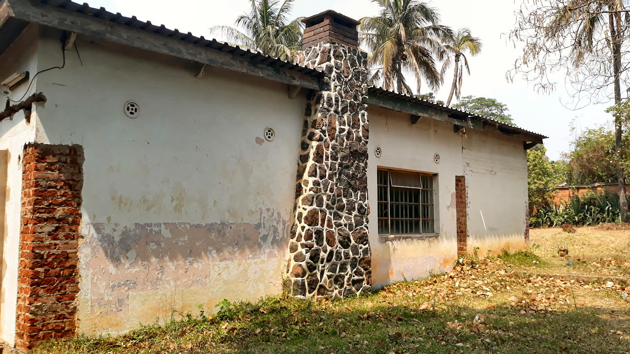 The Side of the House with the Chimney
