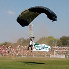 Carlsberg Parachute Show Jump Lilongwe, Malawi